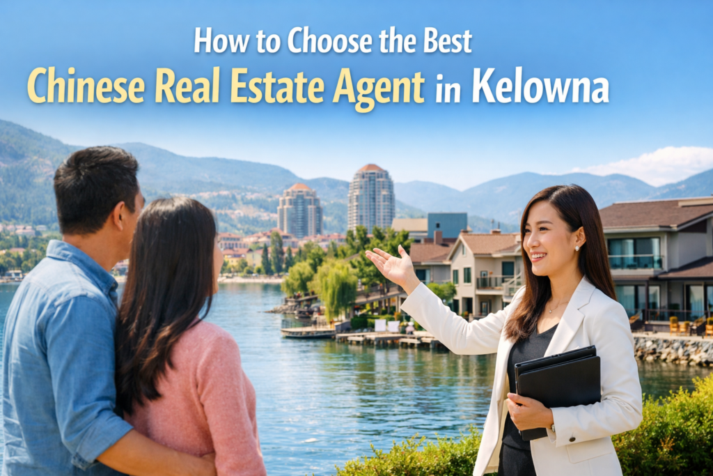 How to Choose the Best Chinese Real Estate Agent in Kelowna (Complete Guide for Buyers and Sellers)